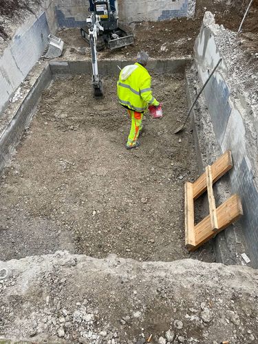 Kernbohrung Beton für architektonische Umgestaltungen
